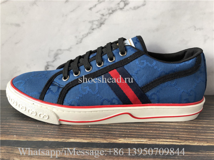 Gucci Off The Grid Sneaker Blue GG Econyl