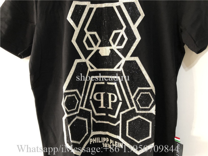 Philipp Plein Black Tshirt