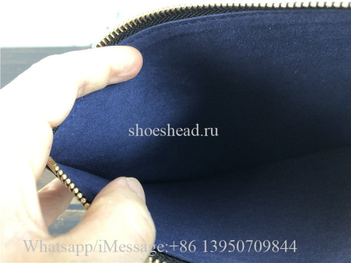 Original Louis Vuitton Neverfull MM Monogram Empreinte Leather Black Bag M45685