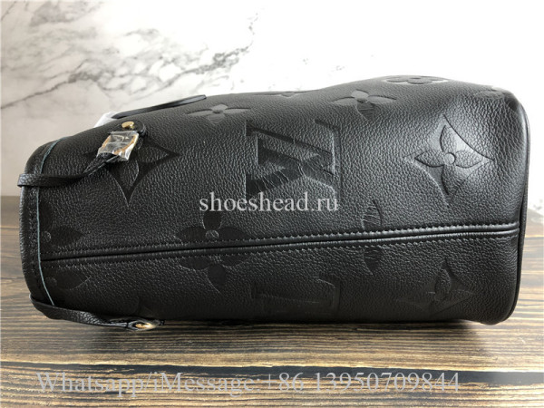 Louis Vuitton LV Neverfull Empreinte Black Leather ref.266362