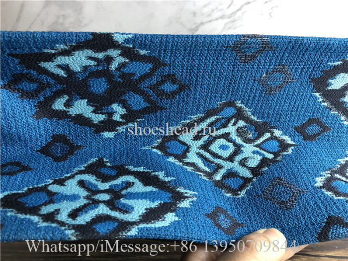 Original Dior Book Tote Blue Dior Palms Embroidery Bag