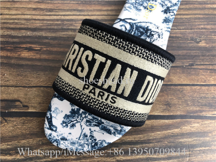 Christian Dior Dway Slide Blue