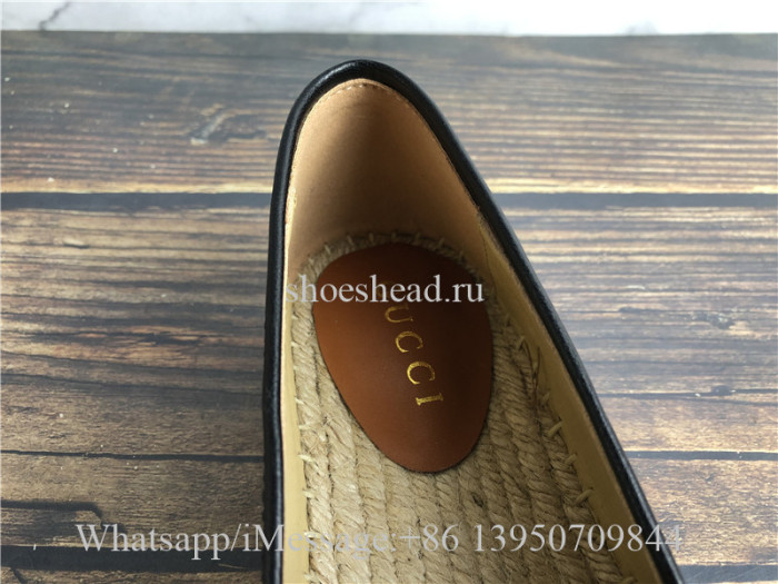 Gucci GG Supreme Bees Espadrille Shoes