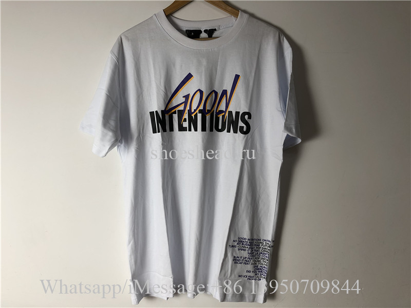 Vlone X Nav Doves T-Shirt White