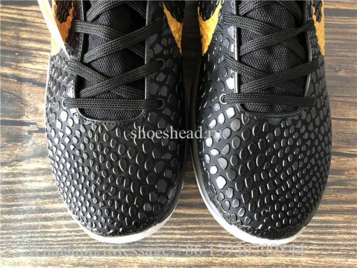 Nike Zoom Kobe 6 VI Black Del Sol