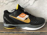 Nike Zoom Kobe 6 VI Black Del Sol