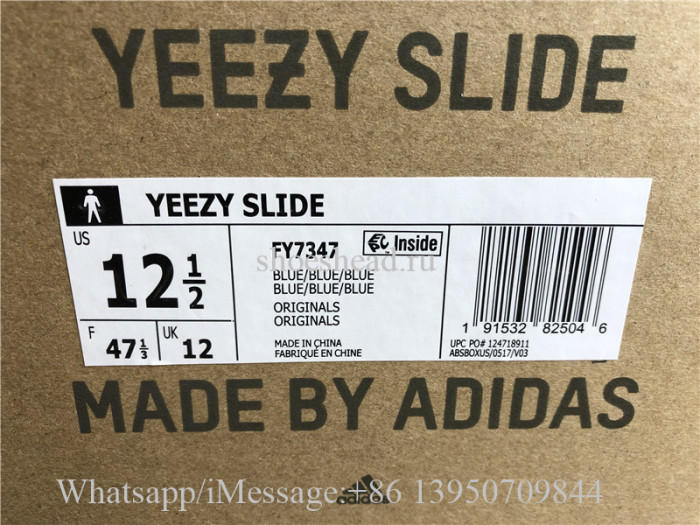 Adidas Yeezy Slide Blue FY7347