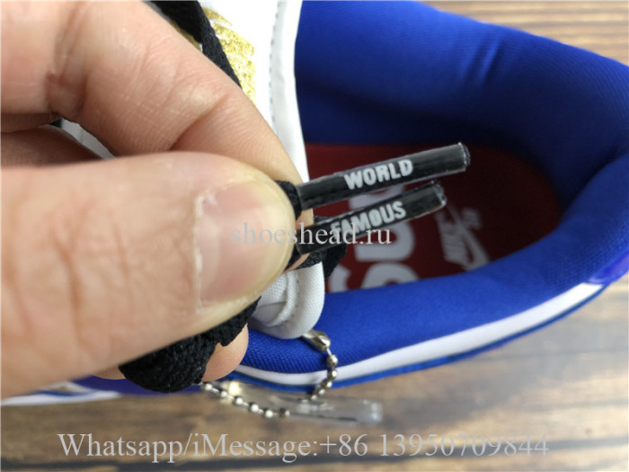 Supreme x Nike SB Dunk Low OG QS Stars Hyper Blue