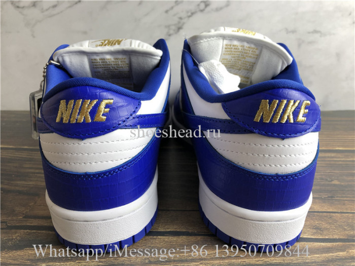 Supreme x Nike SB Dunk Low OG QS Stars Hyper Blue