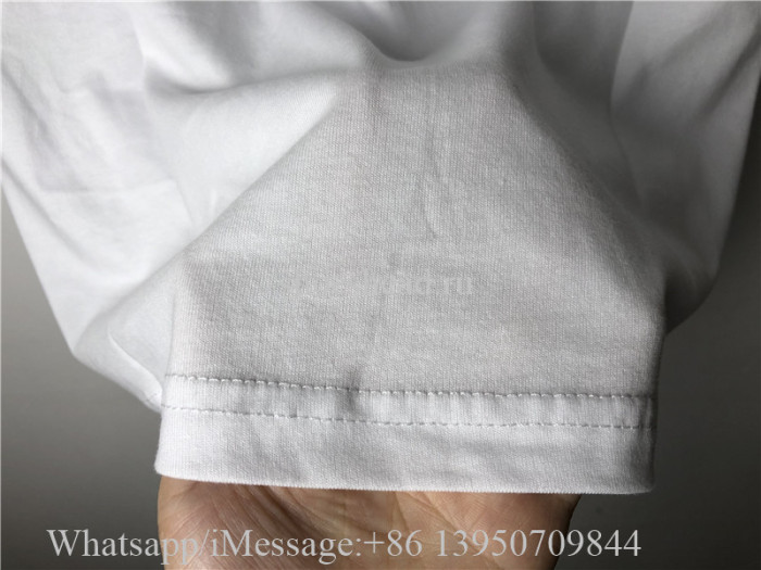 Comme Des Garcons Play Shirt White With Black Pattern