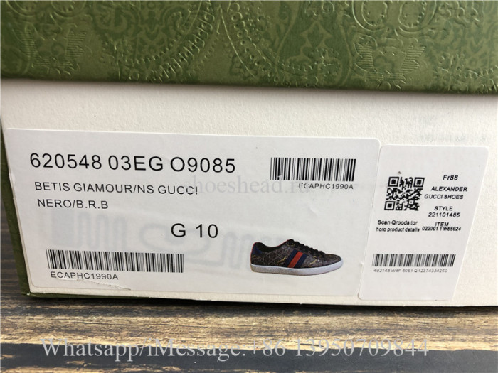 Super Quality Gucci Ace GG Supreme Tigers Sneaker
