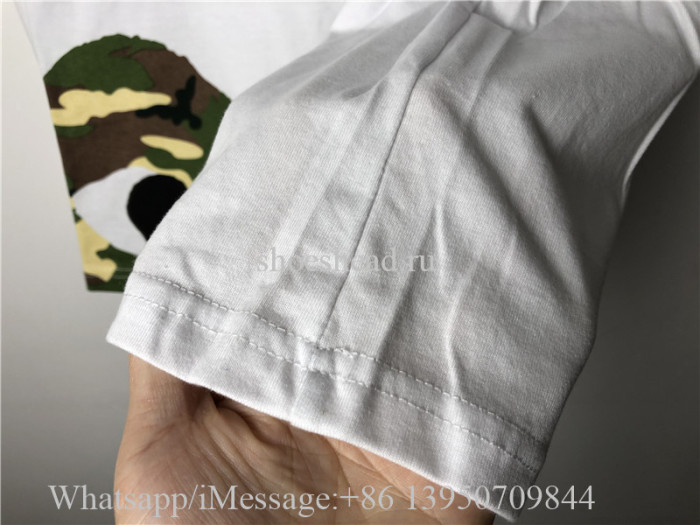 Comme Des Garcons Play Shirt With Camo Pattern