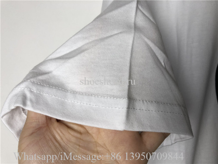 Comme Des Garcons Play Shirt White With Black Pattern