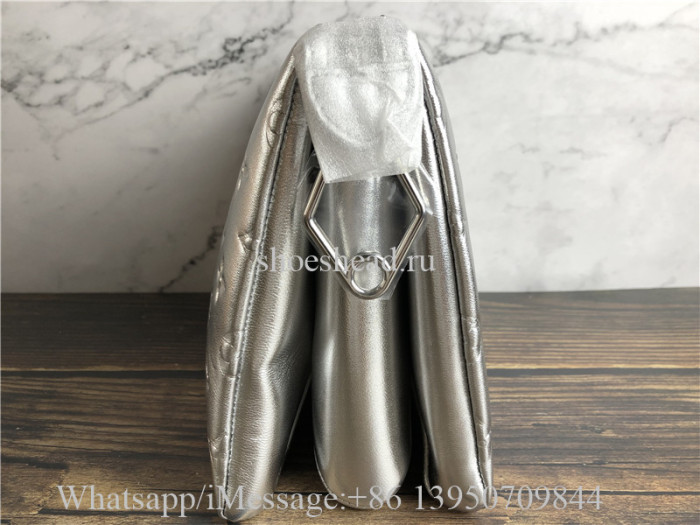 Original Louis Vuitton Coussin PM Silver Handbag M57913