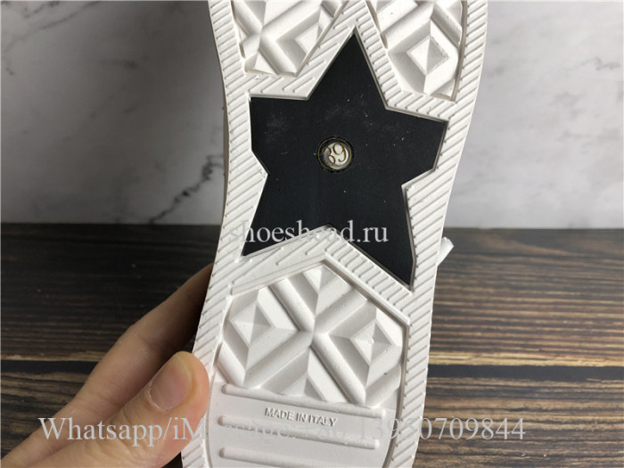 Christian Dior Black Cotton Canvas Sneaker