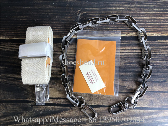 Original Louis Vuitton Coussin PM Silver Handbag M57913