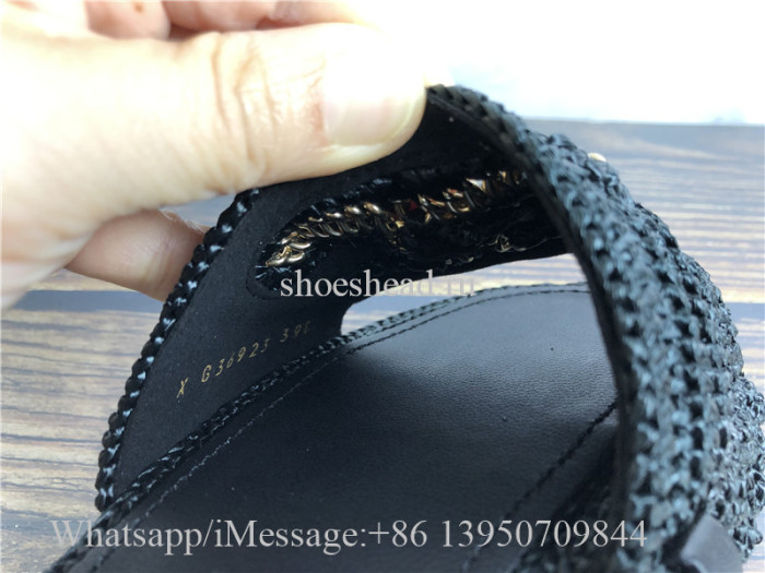 Chanel Cord Mules Cruise Slide