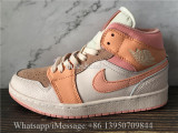 Air Jordan 1 WMNS Mid Atomic Apricot Orange