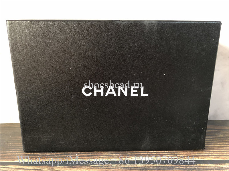 Chanel Casual Style Plain Leather Mules Logo Sandals