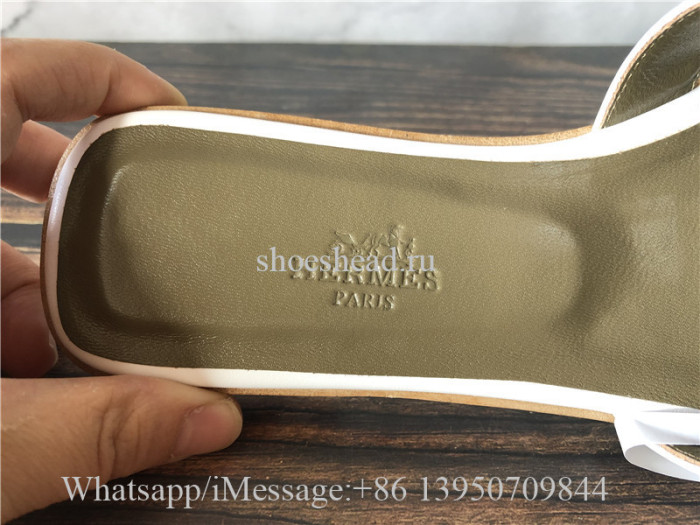 Hermes Slide White