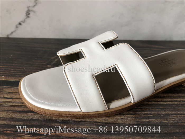 Hermes Slide White