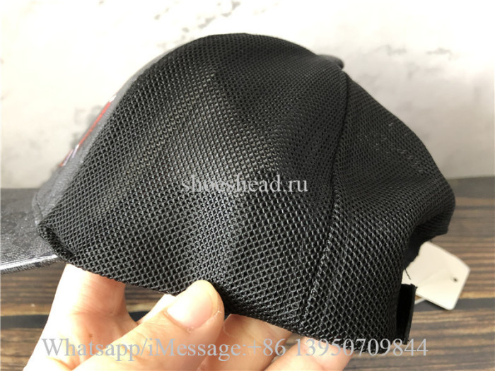 Gucci Supreme Snake Black Cap