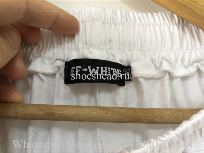 Off White Shirt & Shorts