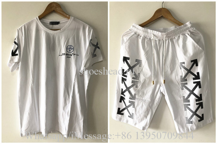 Off White Shirt & Shorts