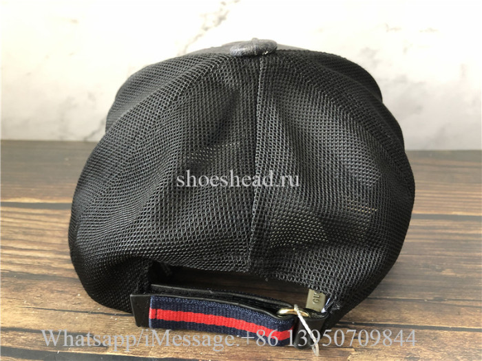 Gucci Supreme Snake Black Cap