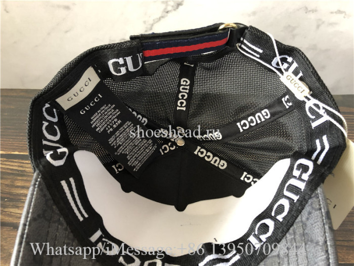 Gucci Supreme Snake Black Cap