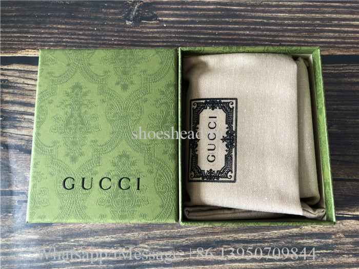 Original Quality Gucci Kingsnake Print GG Supreme Wallet In Black