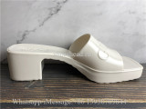 Gucci Slide Sandal With Gucci Logo White Rubber