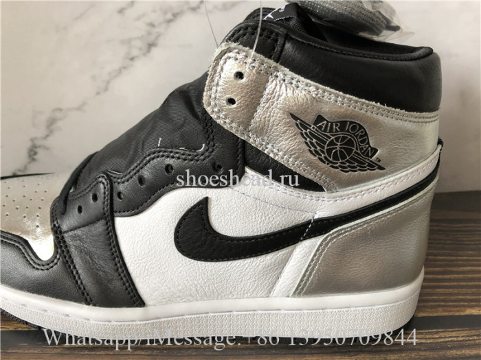 Super Quality Air Jordan 1 High OG WMNS Silver Toe
