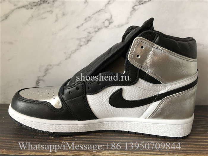 Super Quality Air Jordan 1 High OG WMNS Silver Toe