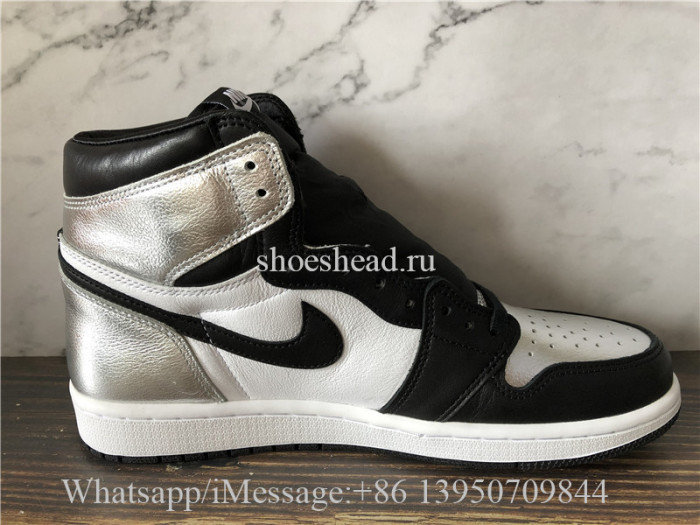 Super Quality Air Jordan 1 High OG WMNS Silver Toe