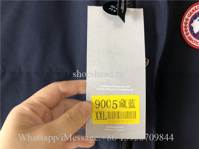 Canada Goose Freestyle Vest Navy Blue Jacket