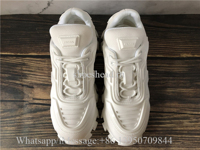 Prada Cloudbust Thunder Low Top Sneakers White
