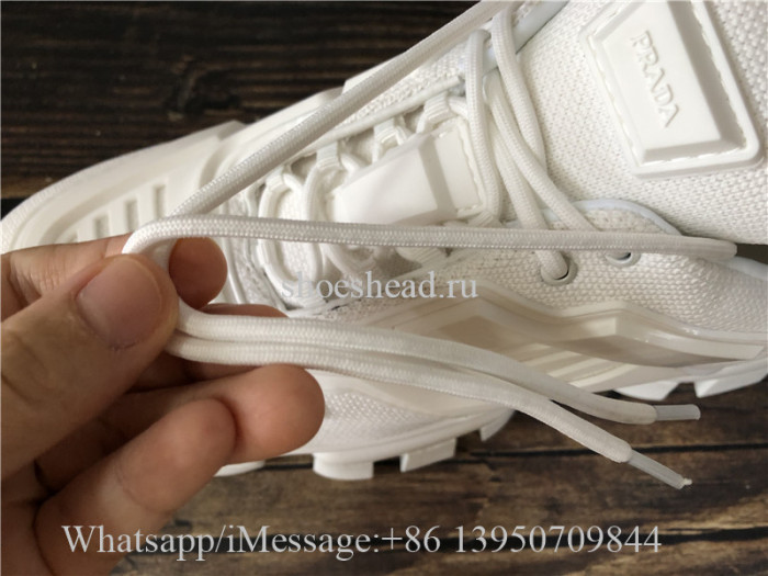 Prada Cloudbust Thunder Low Top Sneakers White