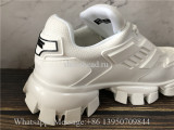 Prada Cloudbust Thunder Low Top Sneakers White