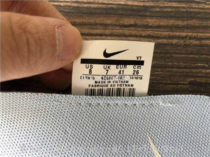 Nike Epic React Flyknit True White
