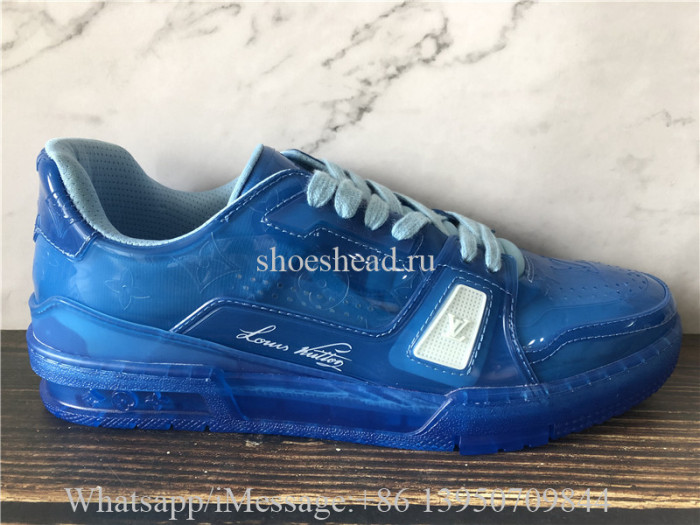 Louis Vuitton LV Trainer Sneaker Blue