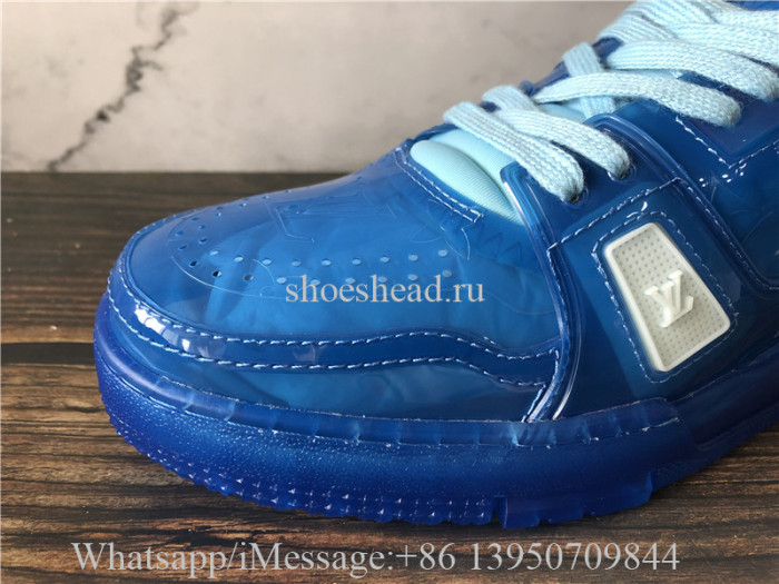 Louis Vuitton LV Trainer Sneaker Blue