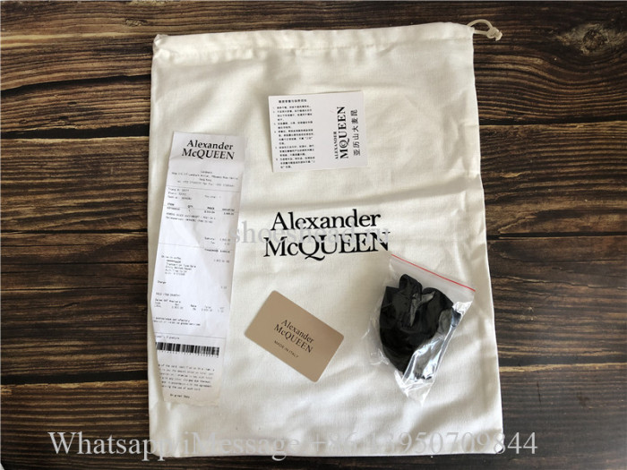 Super Quality Alexander McQueen Oversized Sneaker Black Purple