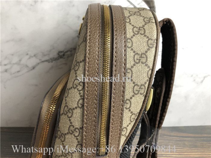 Gucci Ophidia Leather Techno Backpack