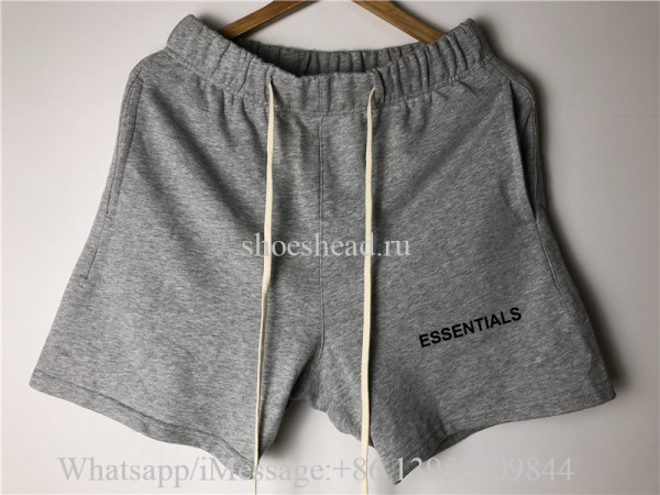 Fear Of God Essentials Graphic Sweat (SS18) Shorts Grey