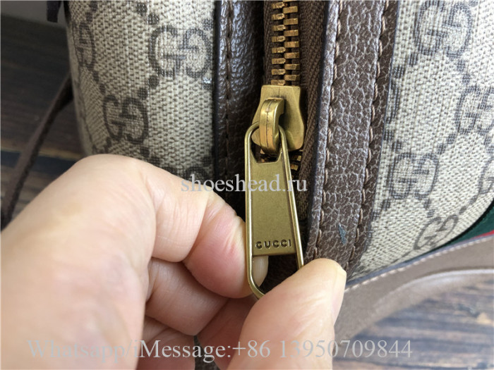 Gucci Ophidia Leather Techno Backpack