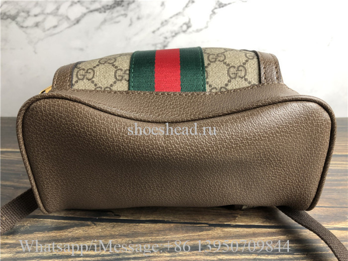 Gucci Ophidia Leather Techno Backpack