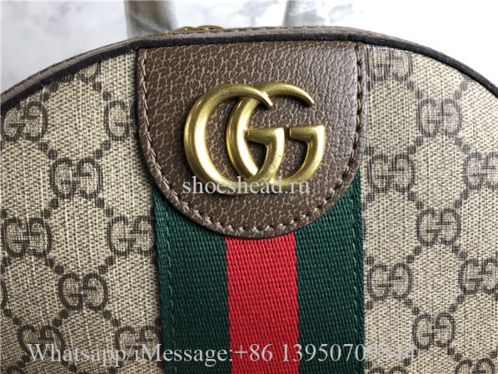 Gucci Ophidia Leather Techno Backpack