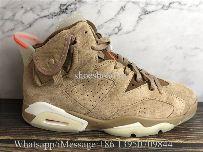 Travis Scott x Air Jordan 6 Retro British Khaki