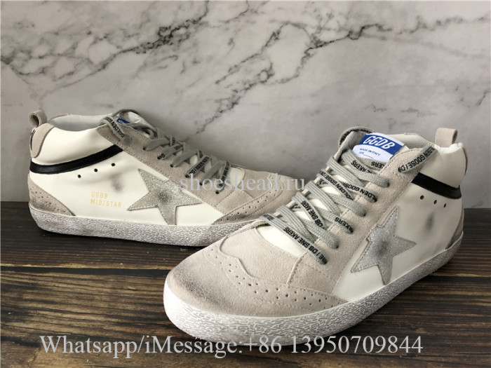 Golden Goose Deluxe Superstar High Top Sneaker Suede